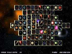 Space Mahjong screenshot